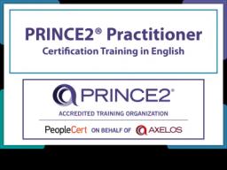 PRINCE2® Practitioner Certification Training